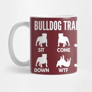 Bulldog Training English Bulldog Dog Tricks Mug